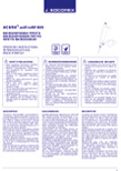 Acura Self Refill 865 Operation Instruction Cover